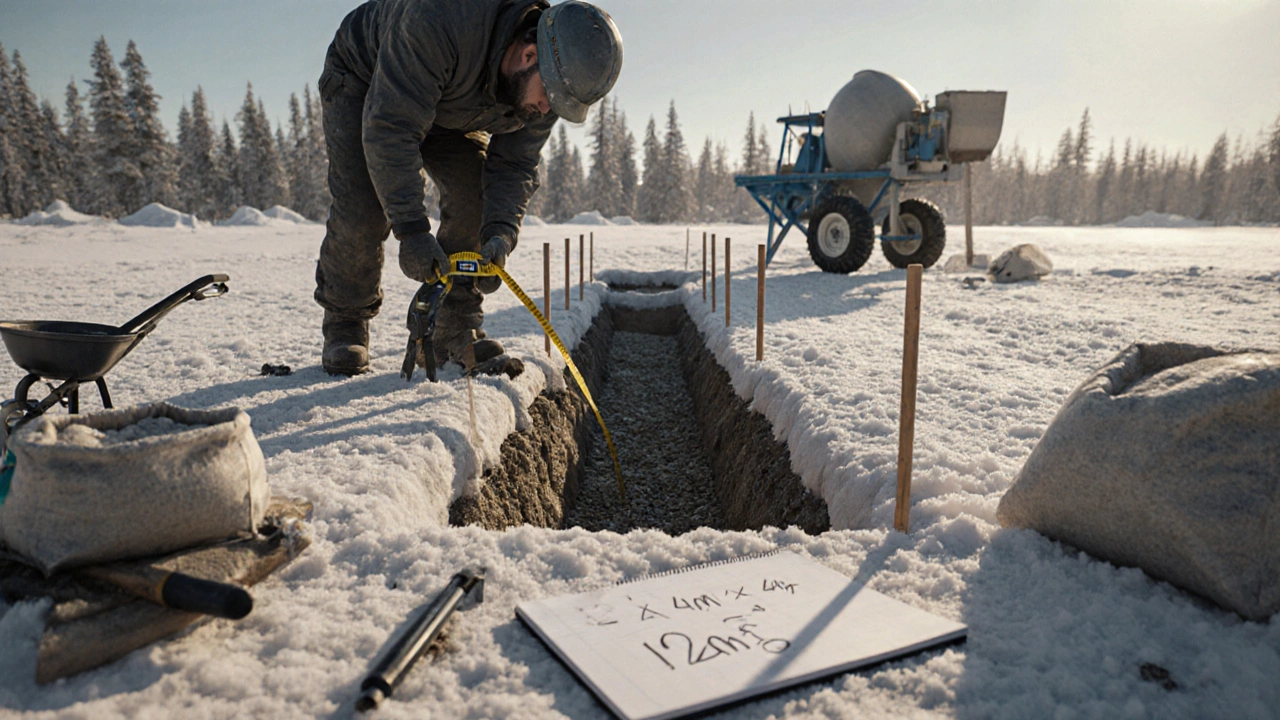 Как правильно рассчитать количество бетона для фундамента и других работ