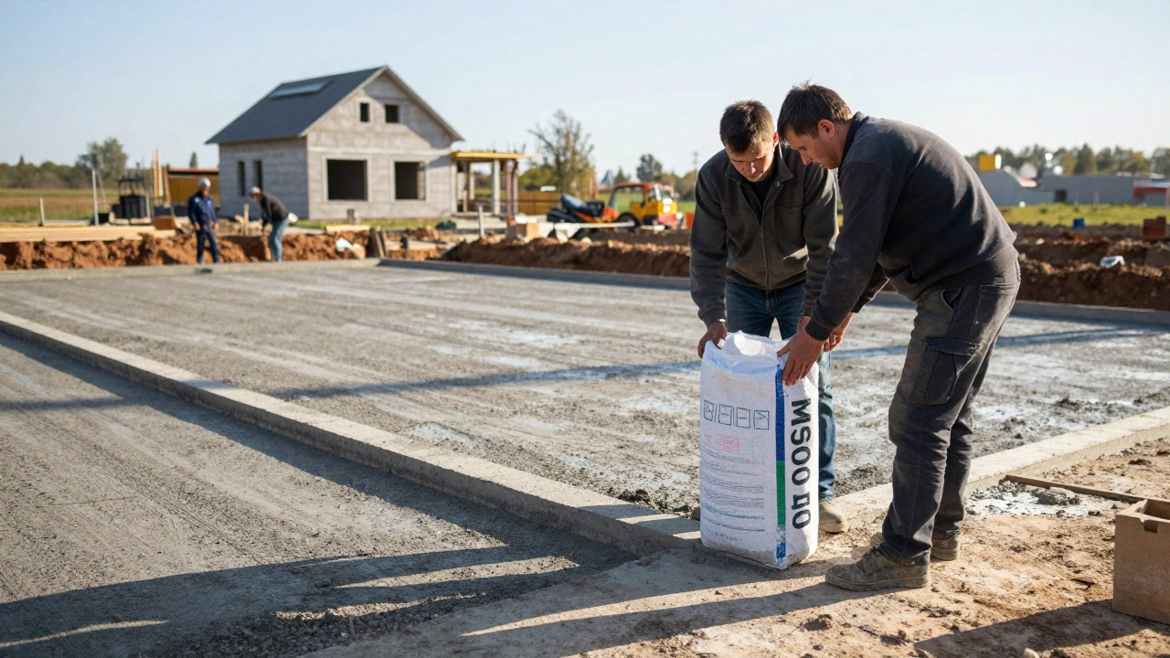 Какая лучше марка цемента для строительства дома и фундамента в 2025 году