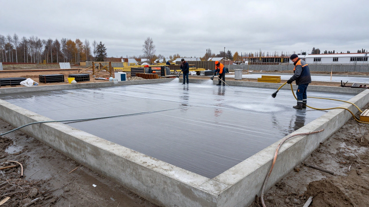 Можно ли строить дом сразу после заливки фундамента: реальные сроки и ошибки