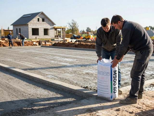 Какая лучше марка цемента для строительства дома и фундамента в 2025 году