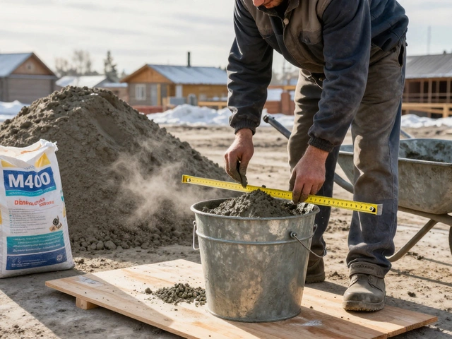 Какая пропорция цемента и песка для бетона: точные соотношения для разных задач