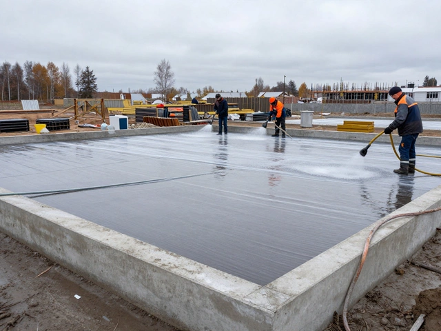 Можно ли строить дом сразу после заливки фундамента: реальные сроки и ошибки