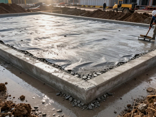 Можно ли заливать бетон на мокрую землю? Ответ с практическими рекомендациями
