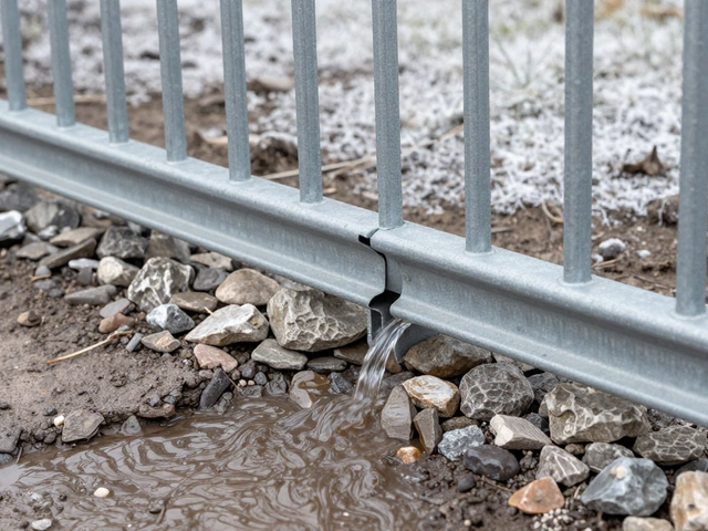 Нужно ли оставлять зазор между забором и землей? Ответ с практики